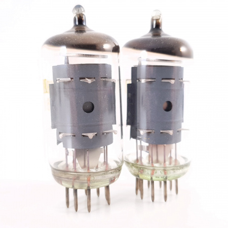 2 X EF86 TUNGSRAM TUBE. 1970s TESLA PROD. 103/113% MATCHED PAIR. 17. CH115