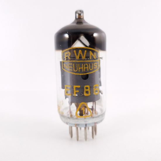 1 X EF86 RWN TUBE. 1970s EAST GERMANY PROD. SOLID GETTER. 19. CH115