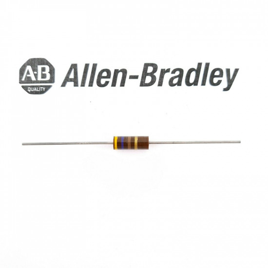 1 x 1W 470R 5% VINTAGE ALLEN-BRADLEY RESISTOR. C1849U25F190521