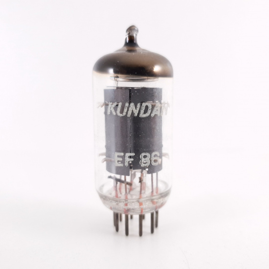 1 X EF86 KUNDAN TUBE. 1970s TESLA...