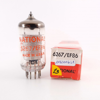 1 X 6267 / EF86 NATIONAL...