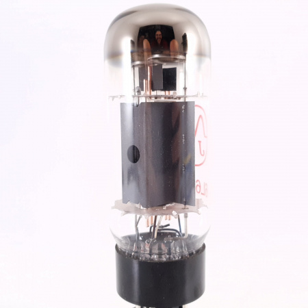 1 X 6L6GC JJ ELECTRONIC TUBE. DUAL GETTER. COPPER RODS. 122%. 2. CH116