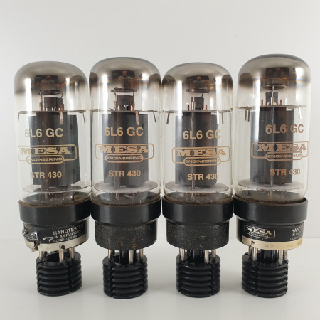 4 X 6L6GC MESA TUBE. COPPER RODS. USED. 2. CH117