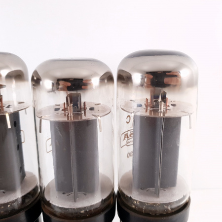 4 X 6L6GC MESA TUBE. COPPER RODS. USED. 2. CH117