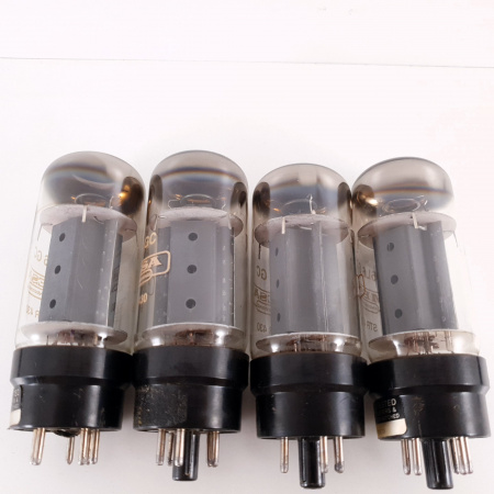 4 X 6L6GC MESA TUBE. COPPER RODS. USED. 2. CH117