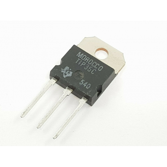 1 X TIP35C TEXAS INSTRUMENTS TRANSISTOR. C261U11/3F251022