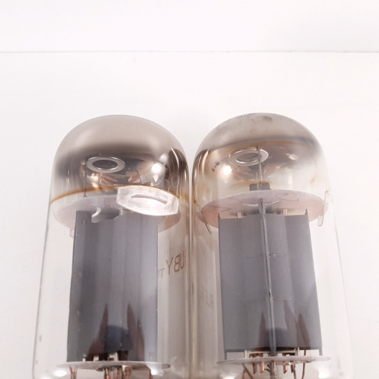 2 X 6L6GC RUBY TUBE. COPPER RODS....