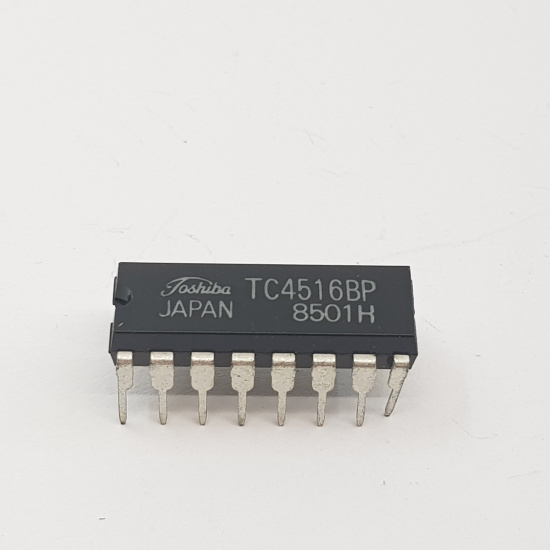 TC4516BP TOSHIBA INTEGRATED CIRCUIT NOS. 1 PC. C609BU1F210622.