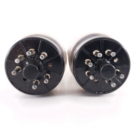 2 X 6L6GC RUBY TUBE. COPPER RODS....