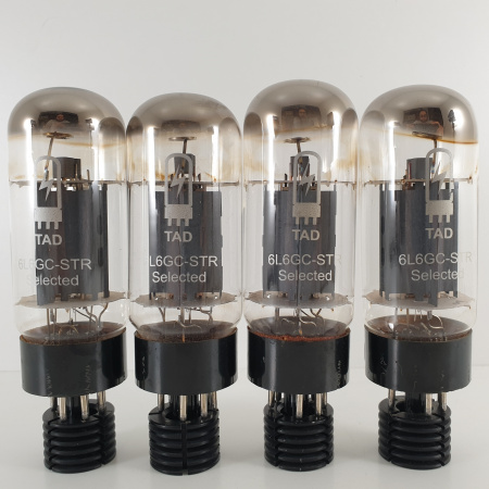 4 X 6L6GC-STR TUBE AMP DOCTOR TUBE. 99/100/89/91% MATCHED QUAD. USED. 11. CH117