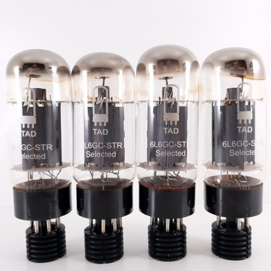 4 X 6L6GC-STR TUBE AMP DOCTOR TUBE. 99/100/89/91% MATCHED QUAD. USED. 11. CH117