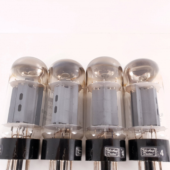 4 X 6L6GC-STR TUBE AMP DOCTOR TUBE....