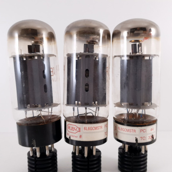3 X 6L6GCMSTR RUBY TUBE.... 2