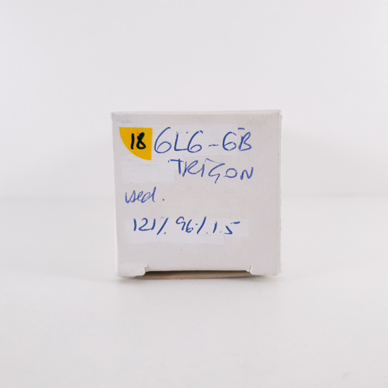 1 X 6L6GB TRIGON TUBE. INVERTED CUP...