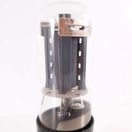 1 X 6L6GC RSD TUBE. INVERTED CUP GETTER. 103%. 19. CH117