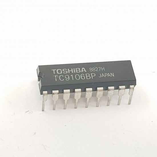TC9106BP TOSHIBA INTEGRATED CIRCUIT NOS. 1 PC. C609BU7F220622.