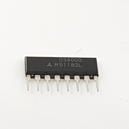M51182L THOMSON INTEGRATED CIRCUIT NOS. 1 PC. C609CU1F220622.