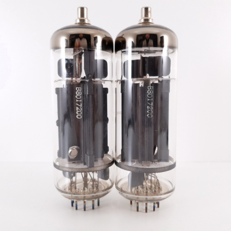 2 X PL505 TELEFUNKEN TUBE. DUAL GETTER. 3 MICA. 130/130mA MATCHED PAIR.3. CH118