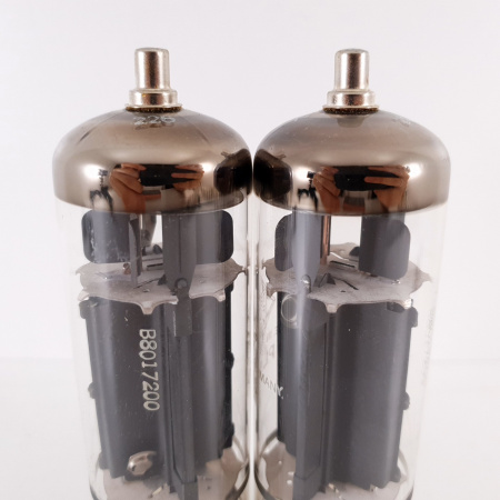 2 X PL505 TELEFUNKEN TUBE. DUAL GETTER. 3 MICA. 130/130mA MATCHED PAIR.3. CH118