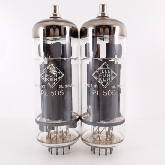 2 X PL505 TELEFUNKEN TUBE. DUAL...