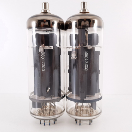 2 X PL505 TELEFUNKEN TUBE. DUAL GETTER. 3 MICA. 120/120mA MATCHED PAIR.4. CH118