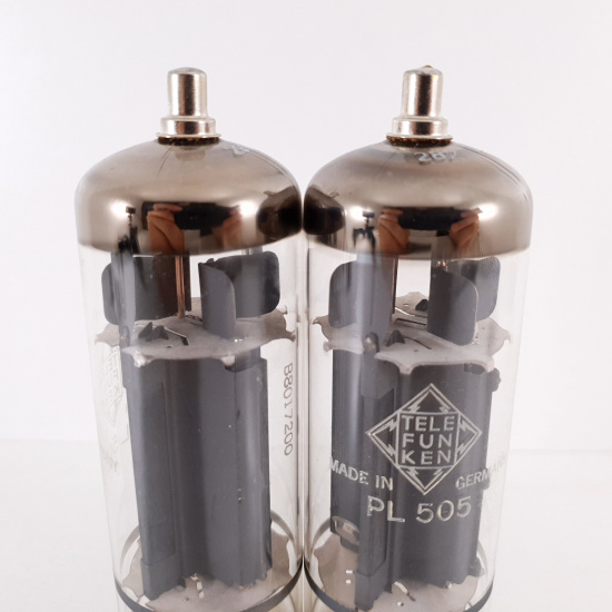 2 X PL505 TELEFUNKEN TUBE. DUAL...