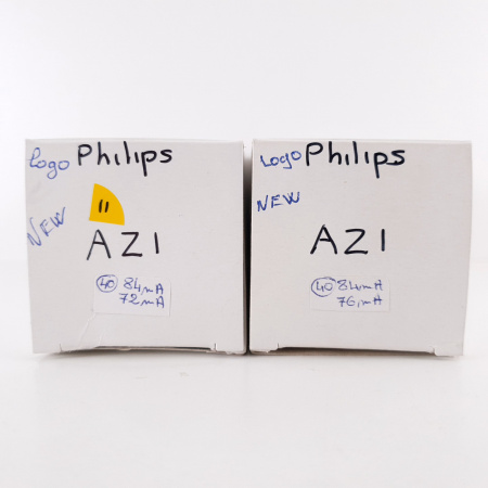 2 X AZ1 PHILIPS-MINIWATT TUBE. MATCHED PAIR. 11. CH118