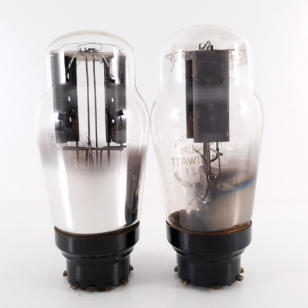 2 X AZ1 PHILIPS-MINIWATT TUBE. MATCHED PAIR. 11. CH118
