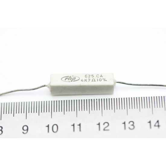 CEMENTED CERAMIC RESISTOR 4K7 RHP 10%...