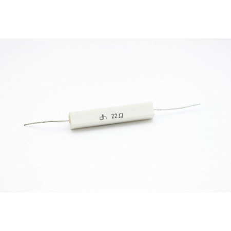 CEMENTED CERAMIC RESISTOR 22OHM 22R 10W DH AXIAL NOS (New Old Stock) *1PC* U2