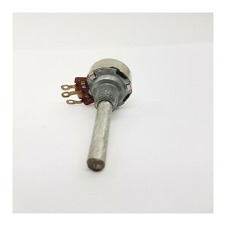 POTENCIOMETRO CARBON PIHER POTENTIOMETER. 100K LIN S/I W/O ON/OFF. P18U3