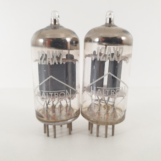 2 X 12AX7 HALTRON TUBE. MATCHED PAIR....