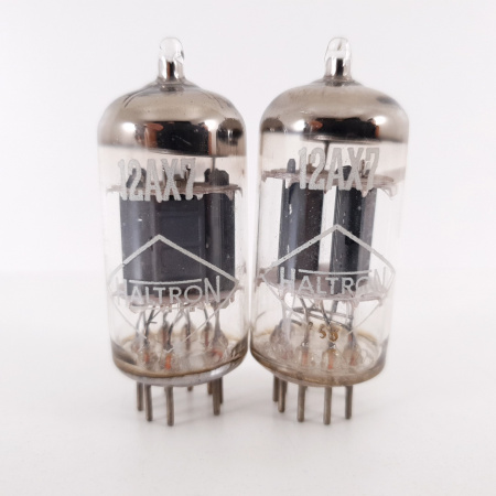 2 X 12AX7 HALTRON TUBE. MATCHED PAIR. 2. CH120
