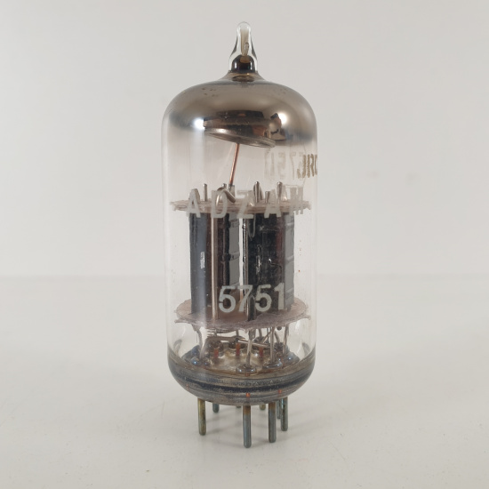 1 X 5751 ADZAM TUBE. 1960s RCA PROD....