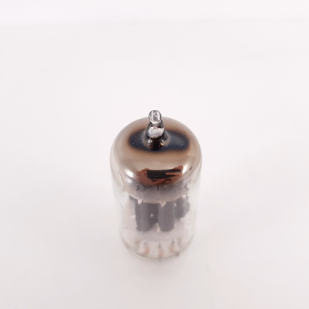 1 X 12AX7WA SYLVANIA TUBE. 17MM GREY PLATES. COPPER RODS. USED. 11. CH120