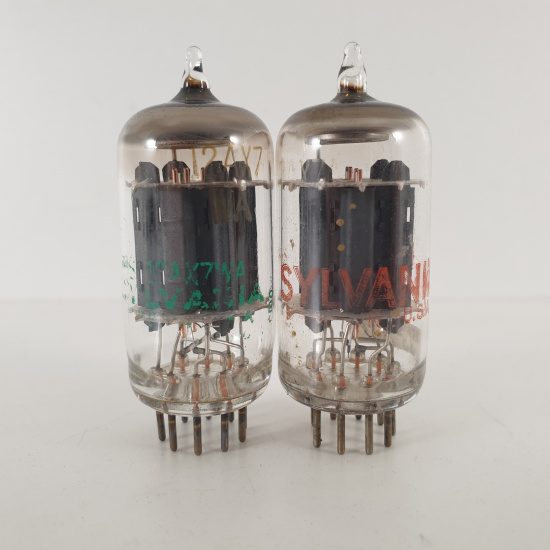 2 X 12AX7WA SYLVANIA TUBE. 1970s...