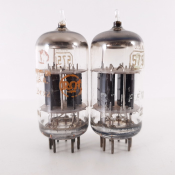 2 X 5751 RCA TUBE. 1960s... 2