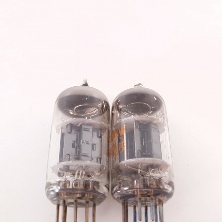 2 X 5751 RCA TUBE. 1960s PROD. BLACK PLATES. HIGH GAIN. MATCHED PAIR. 19. CH120