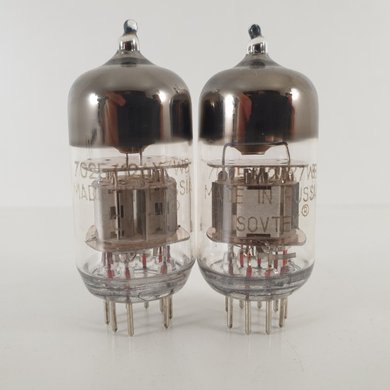 2 X 12AX7WB SOVTEK TUBE. SILVER...