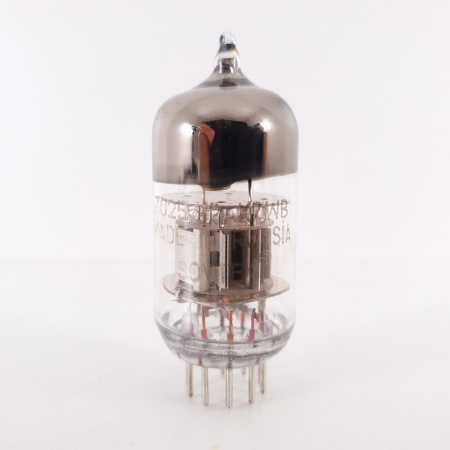 1 X 12AX7WB SOVTEK TUBE. SILVER PLATES. INVERTED CUP GETTER. 23. CH120