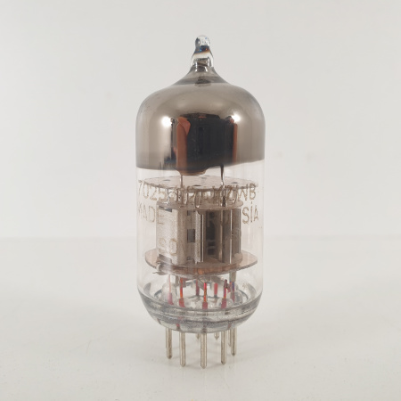 1 X 12AX7WB SOVTEK TUBE. SILVER PLATES. INVERTED CUP GETTER. 23. CH120