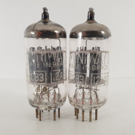 2 X 12AX7 / ECC83 MINIWATT TUBE....