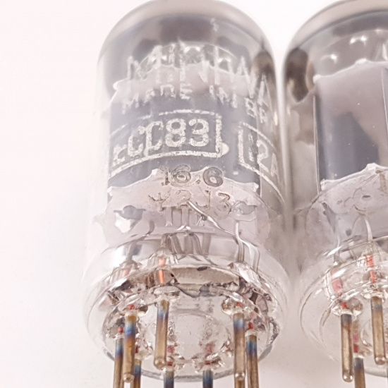 2 X 12AX7 / ECC83 MINIWATT TUBE....
