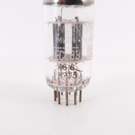 1 X 12AX7 / ECC83 MINIWATT TUBE. 1960s BRAZILIAN PROD. DIMPLED GETTER.31. CH120