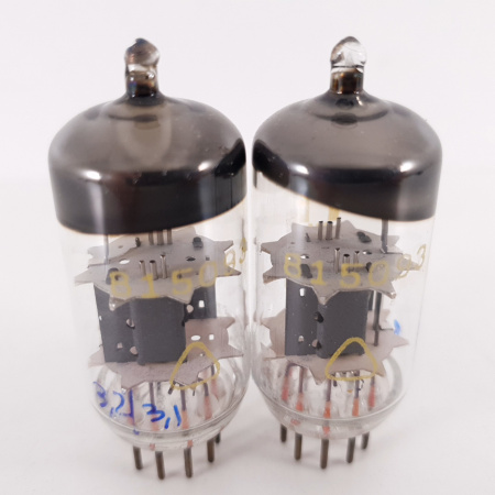 2 X ECC83 ANNA SEGHERS TUBE. 1960s PROD. HIGH GAIN. PAIR. 32. CH120