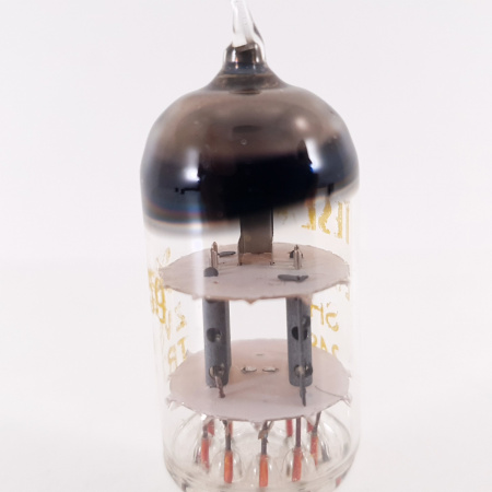 1 X ECC83 TESLA TUBE. 1958 PRODUCTION. SOLID GETTER. 34. CH120