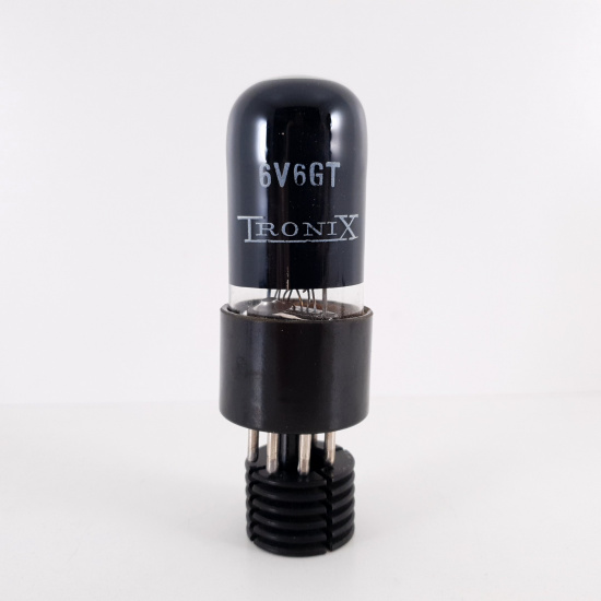 1 X 6V6GT TRONIX TUBE. RUSSIAN PRODUCTION. 92% CU ENA