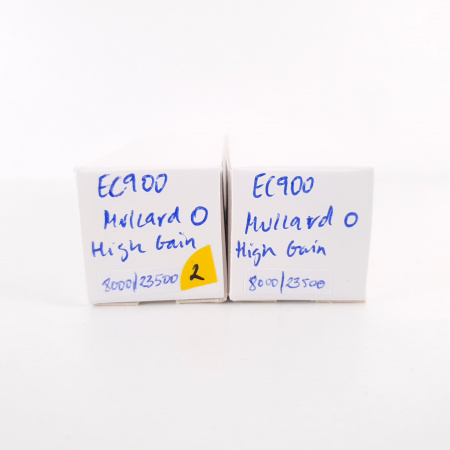 2 X EC900 MULLARD TUBE. HIGH GAIN. MATCHED PAIR. 2. CH122