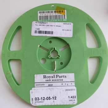 10 x 2.21R 1/4W 1% 100PPM SMD ROYAL PARTS RESISTOR. (R248) CA393U1400F190721
