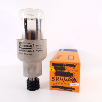 1 X 5R4WGB RAYTHEON TUBE....